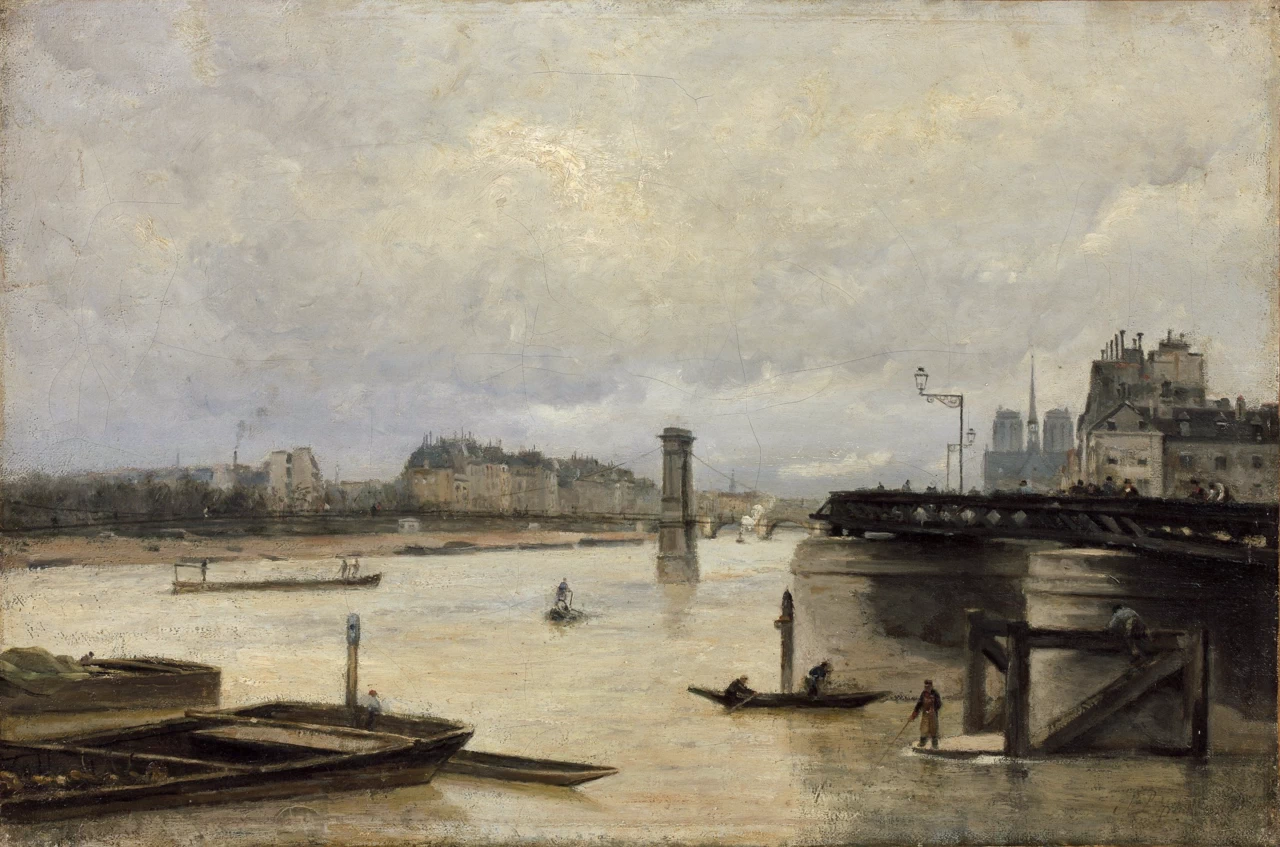 La Senna e Notre - Dame viste da Bercy